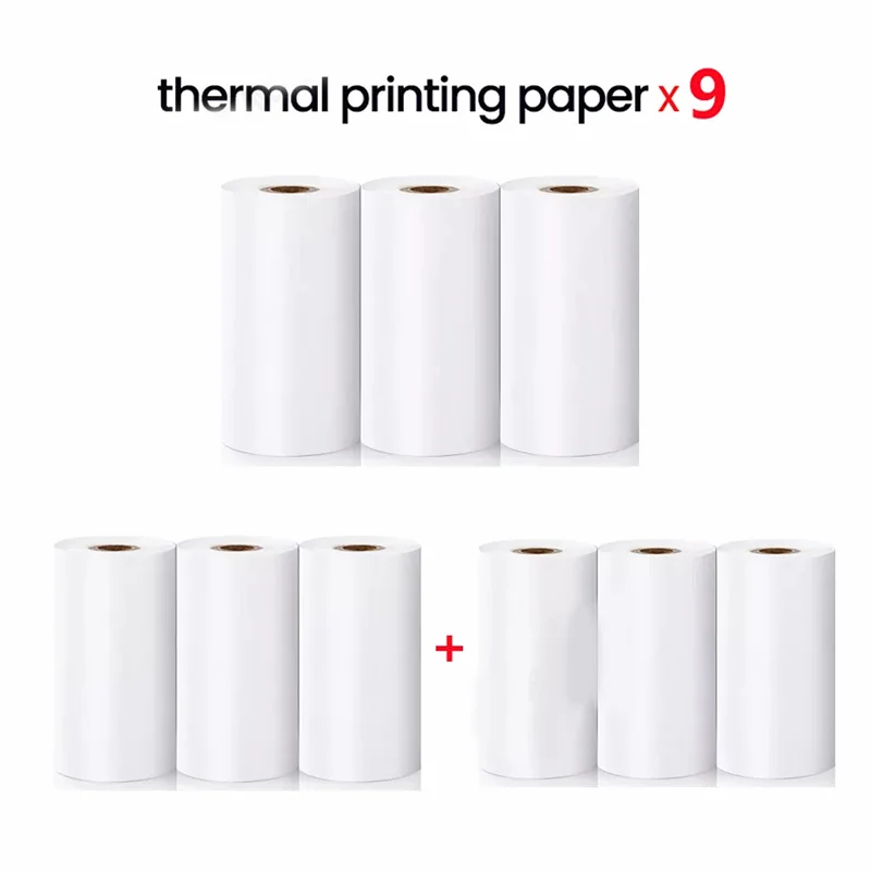 57mm Colorful Thermal Label Sticker Paper – Bluetooth Mini Printer