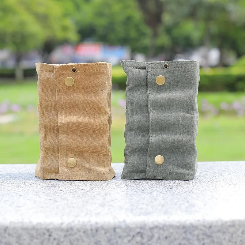 Camping Seasoning Bottle Set – Waterproof Canvas Bag