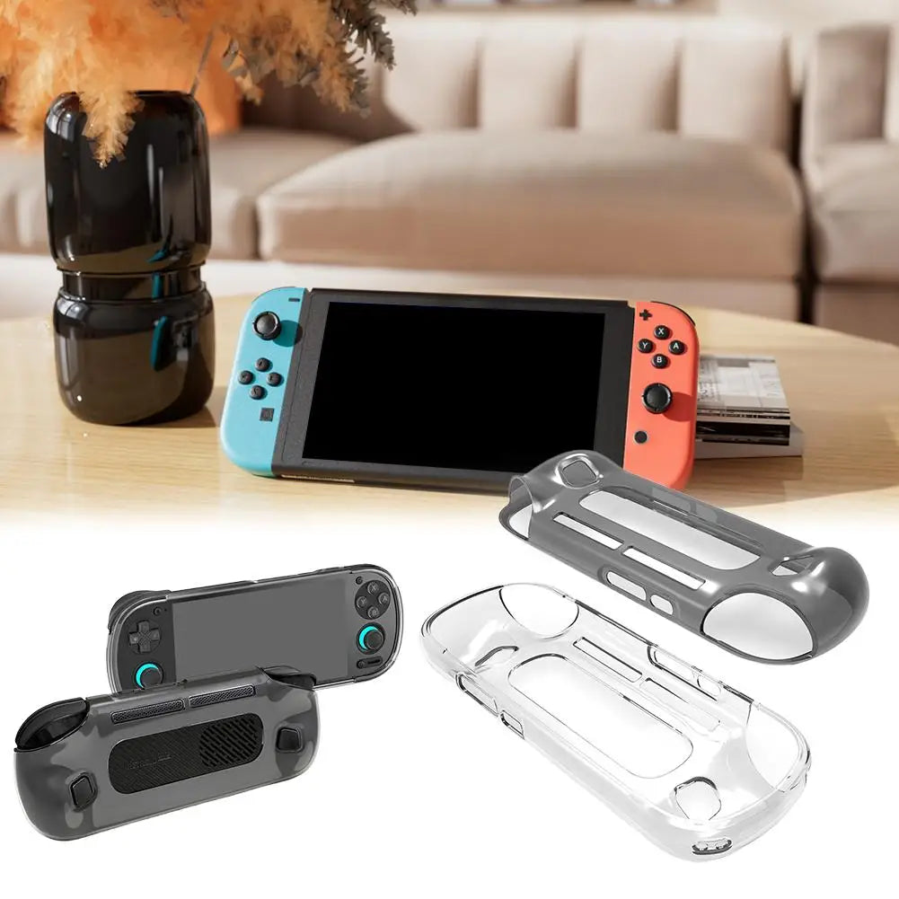 Simple High-quality Protective Cover For Retroid Pocket 6 Transparent TPU Soft Rubber Shell Game Switch Handheld Accessories Peaceful Pleasures Health and Wellness