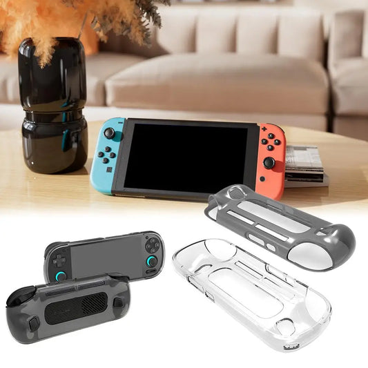 Simple High-quality Protective Cover For Retroid Pocket 6 Transparent TPU Soft Rubber Shell Game Switch Handheld Accessories Peaceful Pleasures Health and Wellness