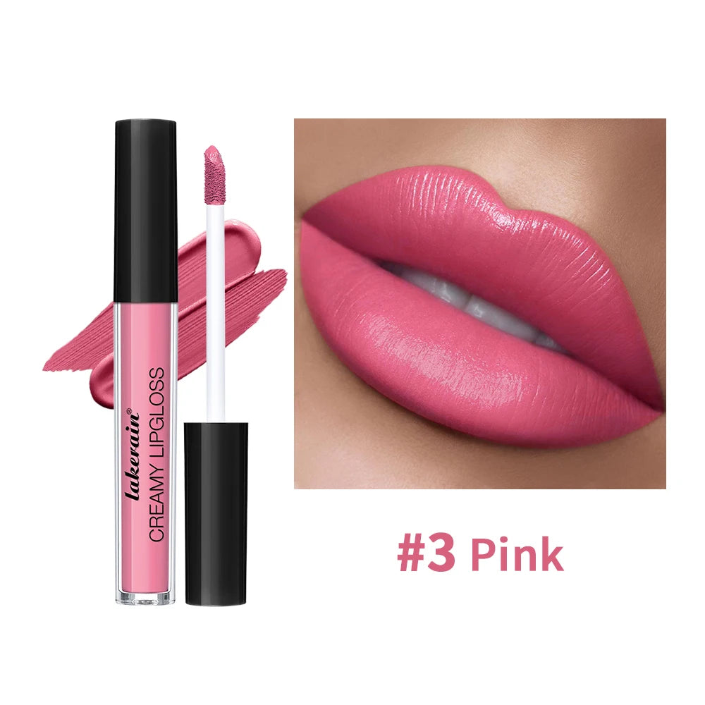 Waterproof Liquid Lipstick 8 Color Vitamin E Makeup Sets Lip Glosses Lip Plumpers Lip Cream Valentine's Day Gifts Peaceful Pleasures Health and Wellness 1pc 3