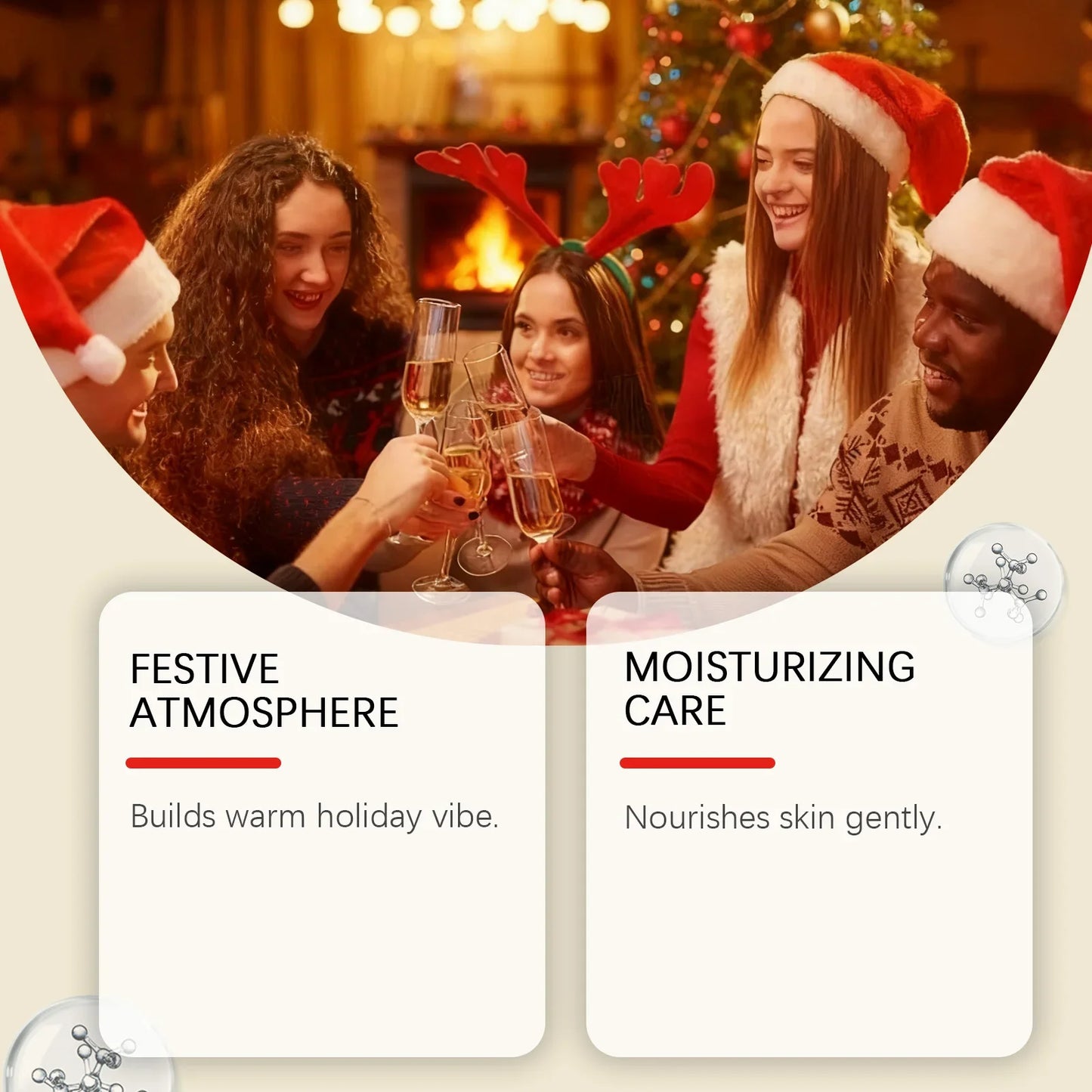 EELHOE Holiday Essential Oil Set – 3 Festive Scents 30ml