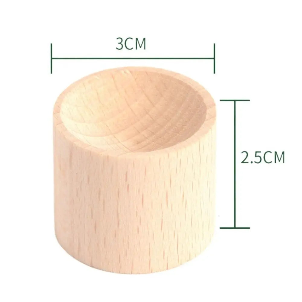 Wooden Essential Oil Diffuser Long-lasting Floral Refreshing Sleep Aromatherapy Inhaler Slowly Volatile Expanded Fragrant Wood Peaceful Pleasures Health and Wellness 3x2.5cm-Beech