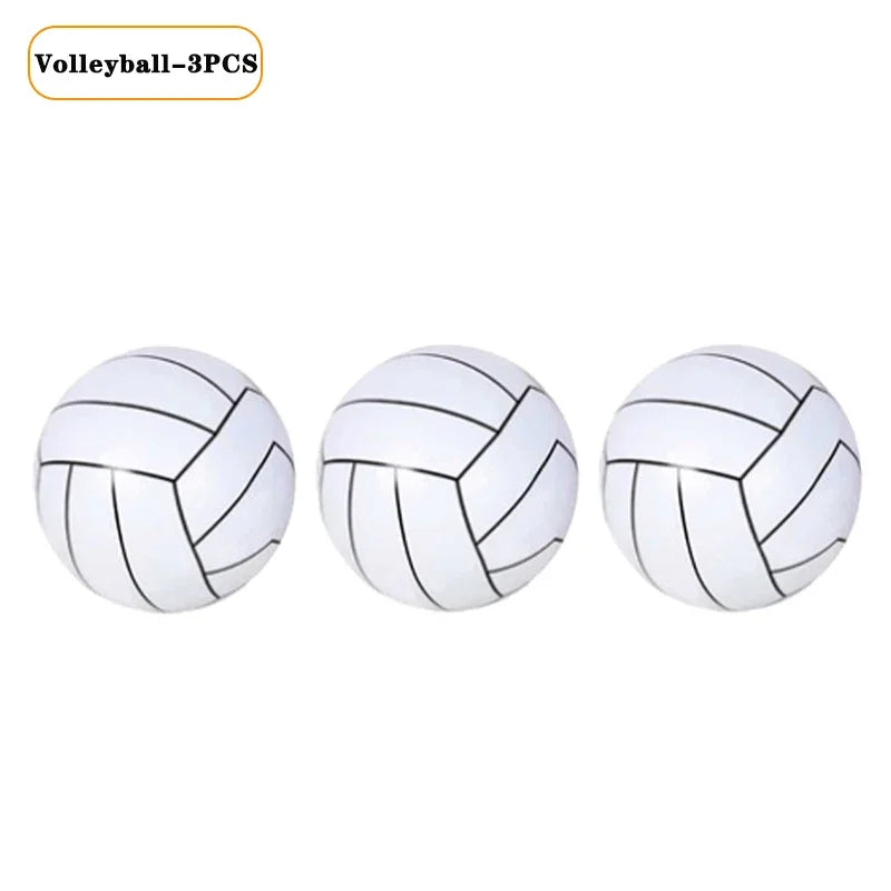 Inflatable Sports Balls Set – Football Basketball Baseball Party