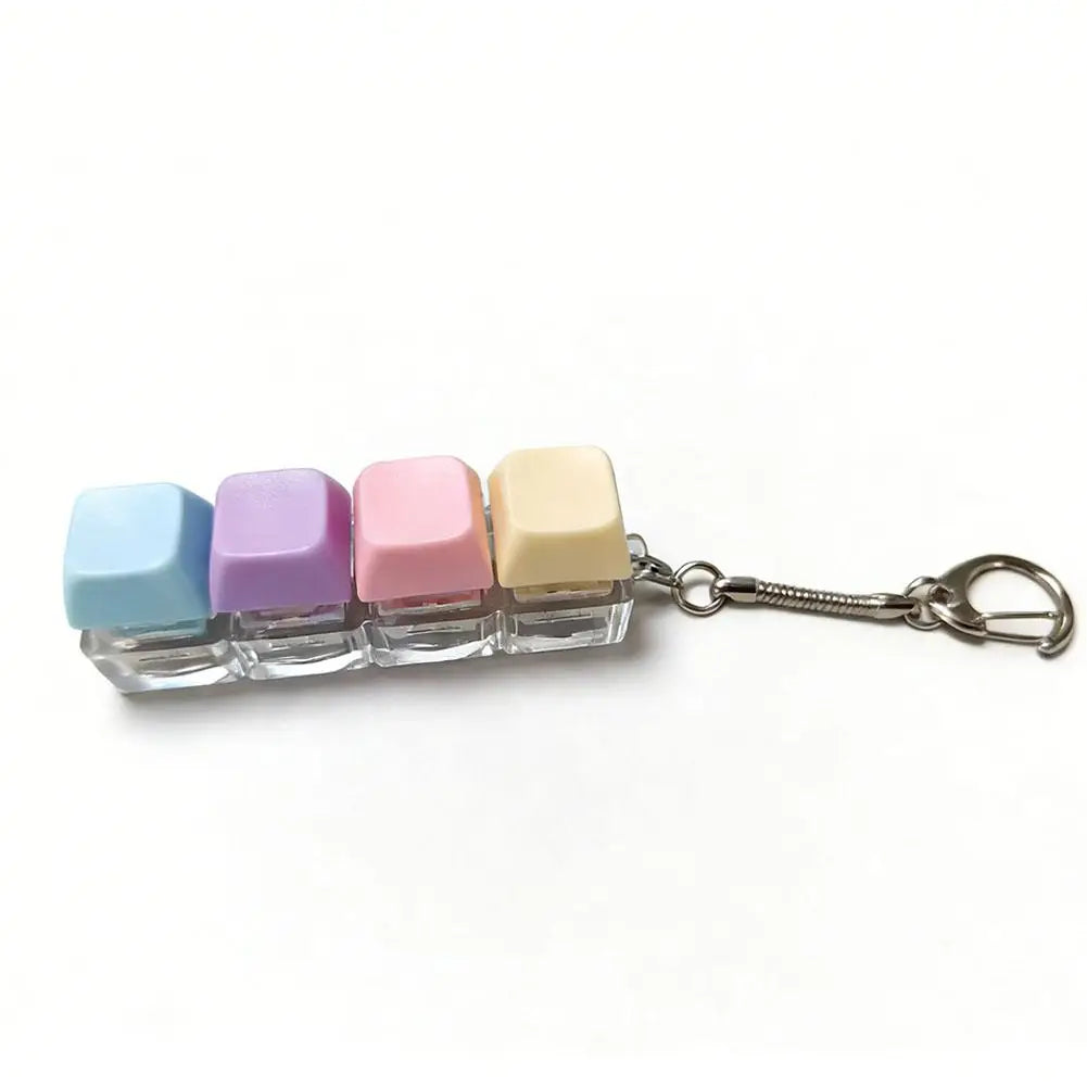 Fidget Keyboard Anti Stress Toy for Adults and Kids Peaceful Pleasures Health and Wellness 4 key