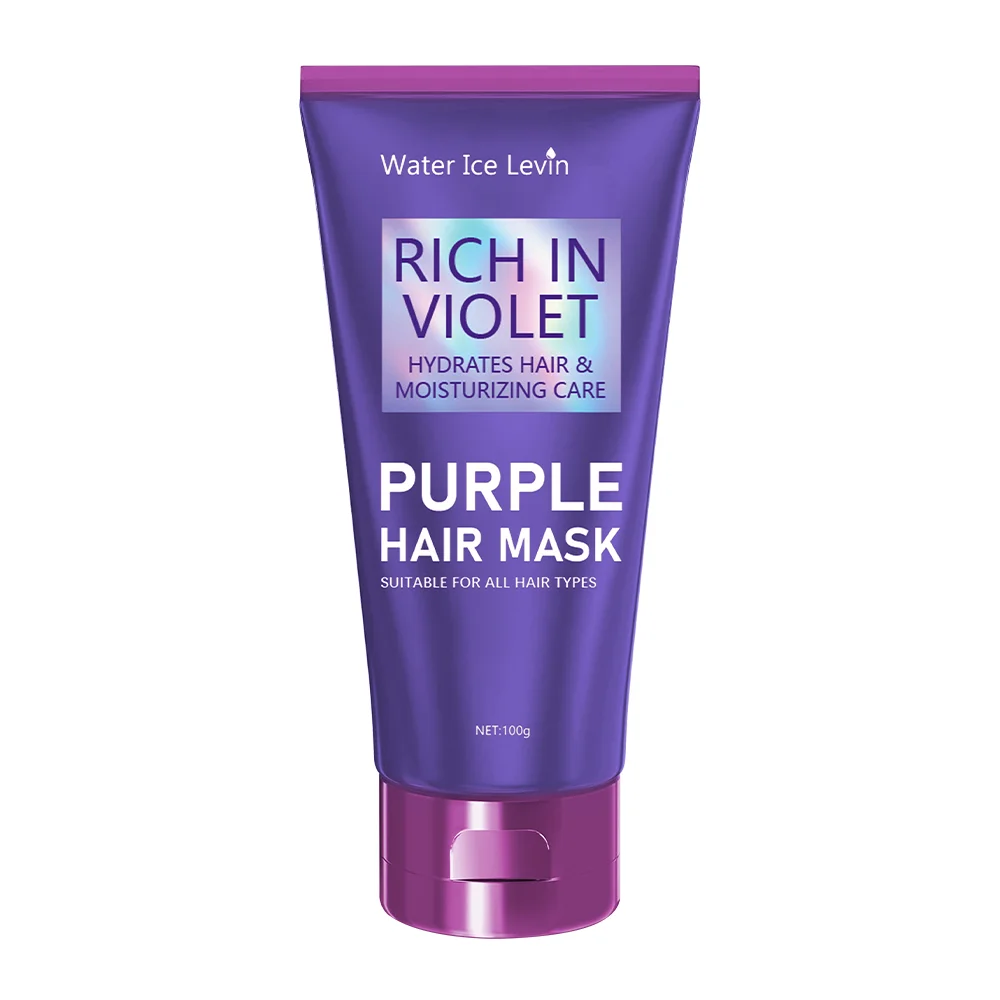 Purple Keratin Hair Mask – Deep Repair for Dry & Frizzy Hair