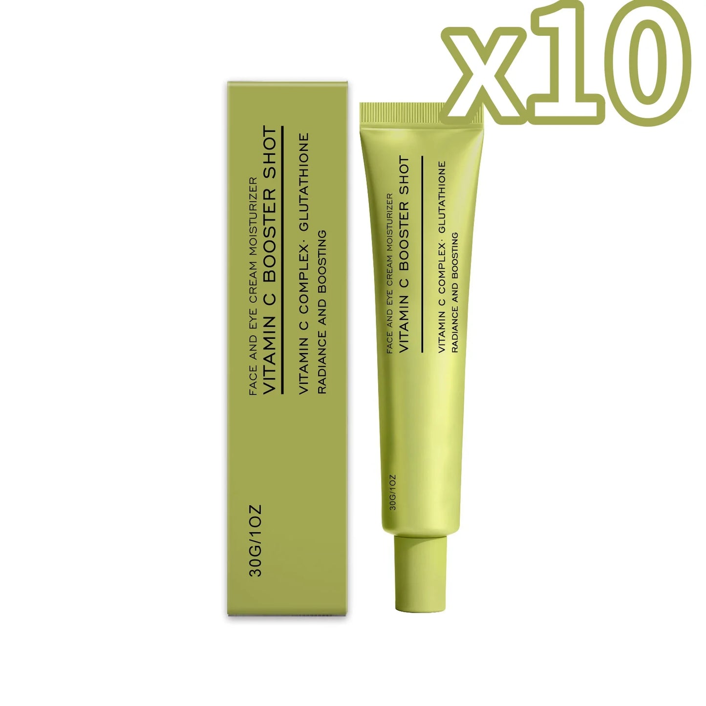 Nicotinamide Skin Moisturizing Cream Lock Water Hydrate Dry Skin Brighten Skins Tone Suitable Face Eye Use Vitamin C Moisturizer Peaceful Pleasures Health and Wellness 30g Boxed X 10PCS