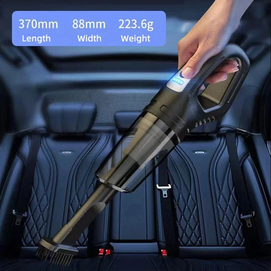 Auto multifunctionele stofzuiger Handheld krachtige zuigkracht Oplaadbare auto en thuis Kleine draadloze stofzuiger voor tweeërl Peaceful Pleasures Health and Wellness