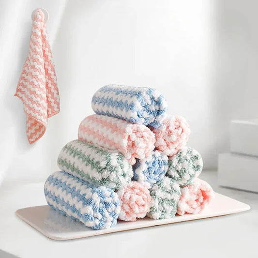 Quick-Dry Microfiber Towels – Absorbent Bath & Kitchen Cloths Microfiber Towel Set Peaceful Pleasures Health and Wellness