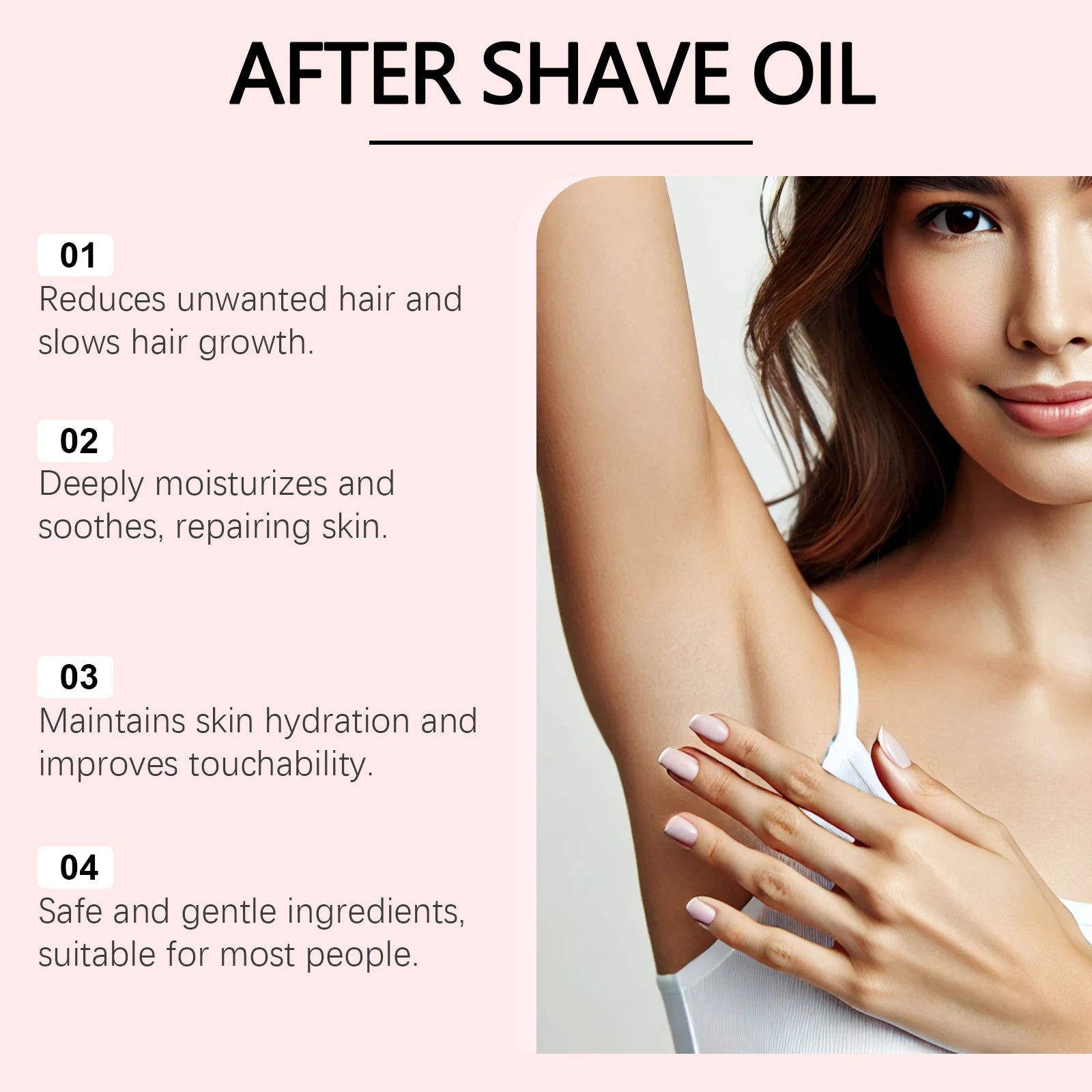 Hair Removal Shaving Care Esential Oil Deeply Hydrating and Nourishing Skin Strawberry Serve After Shave Oil for Women 90ml Peaceful Pleasures Health and Wellness