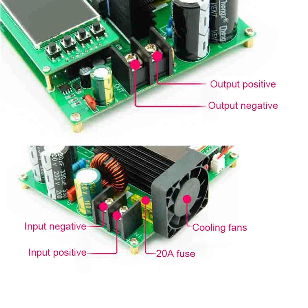 DC9-60V Input DC10-120V Output Precise Voltage Transformer Regulator
