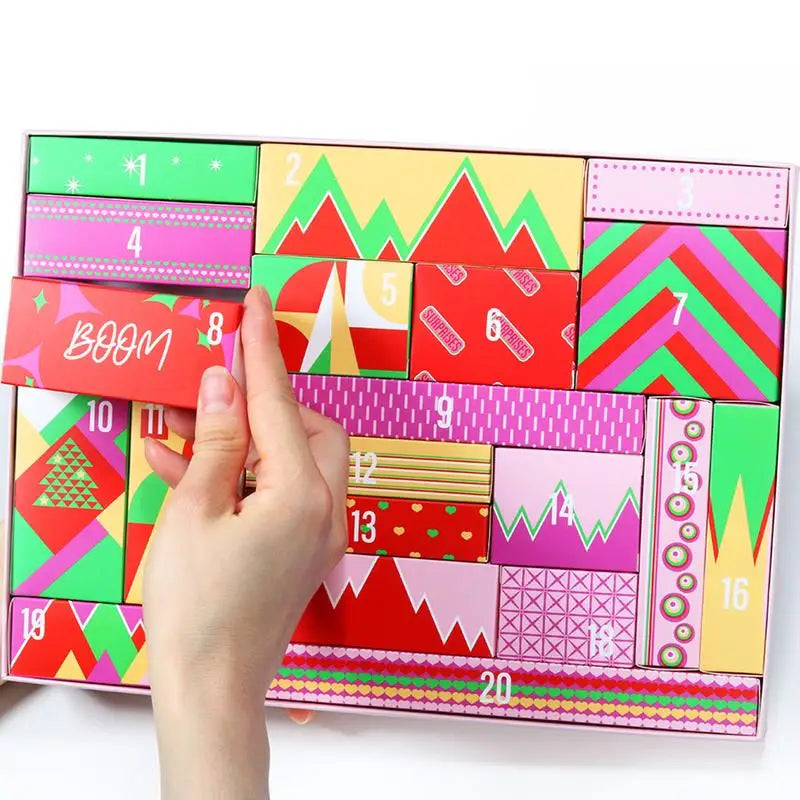 Christmas Advent Calendar Makeup Gift Box Set for Women