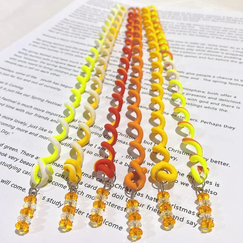 6PCS/lot Rainbow Color Headband Cute Girls Hair Band Crystal Long Elastic Hair Bands Headwear Hair Accessories Random Color Peaceful Pleasures Health and Wellness 4