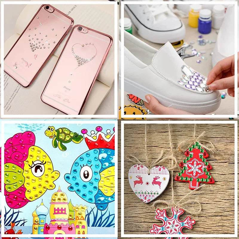 Self Adhesive Rhinestone Gem Stickers Face Nail Body Makeup Festival