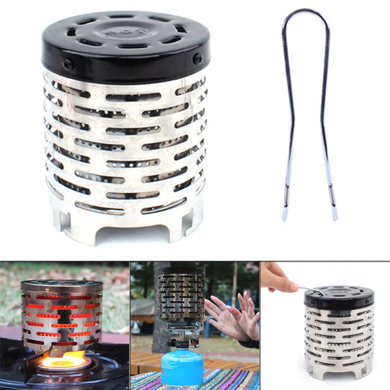 Portable Mini Camping Heater Cap | Gas Stove Warmer Cover