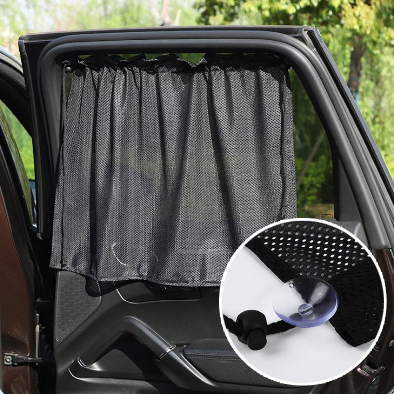 Cartoon Car Sunshade Curtains Peaceful Pleasures Health and Wellness