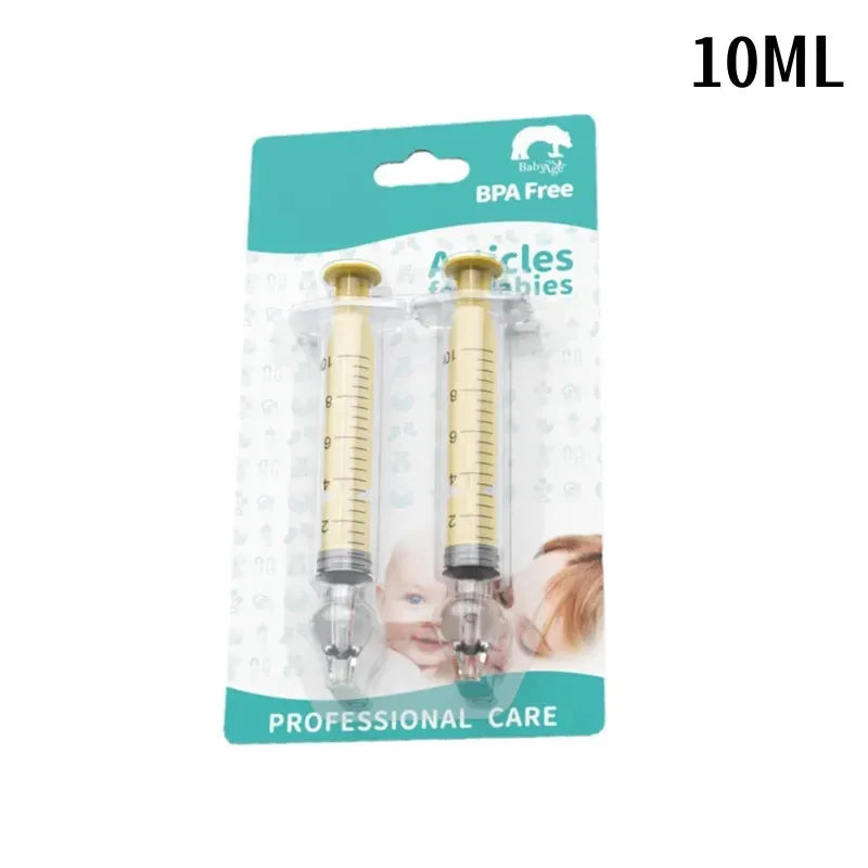 Baby Nasal Aspirator Nose Cleaner – Soft Silicone, 2pcs 10ml