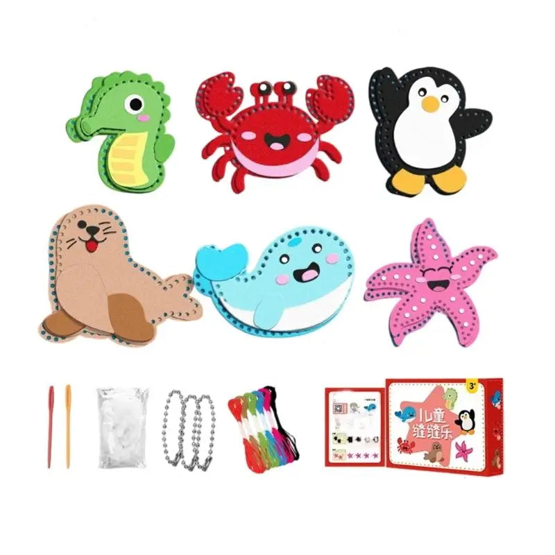 Kids Felt Sewing Kit | Handmade Craft Toy for Ages 3+