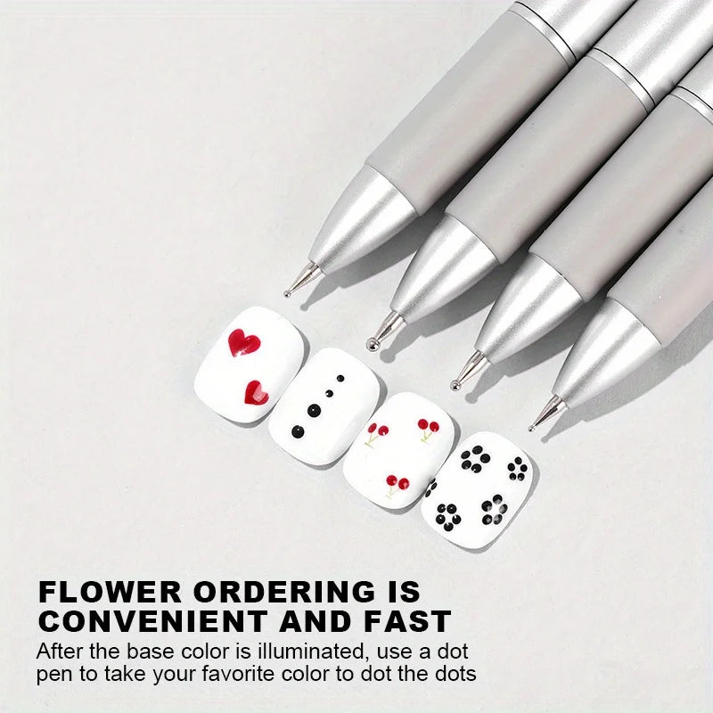 LUXURYTO Nail Dotting Pen – Ballpoint Nail Art Manicure Tool