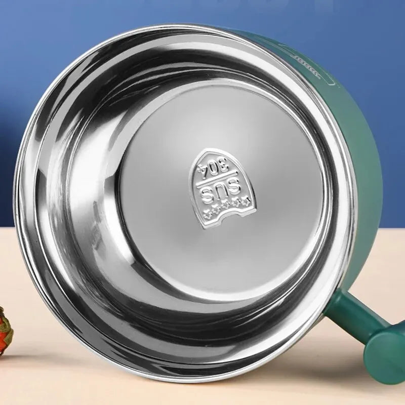 Stainless Steel Bowl With Lid For Instant Noodles Sealed And Portable Drain Bowl For Kitchen Utensils Instant Noodle Partner Peaceful Pleasures Health and Wellness