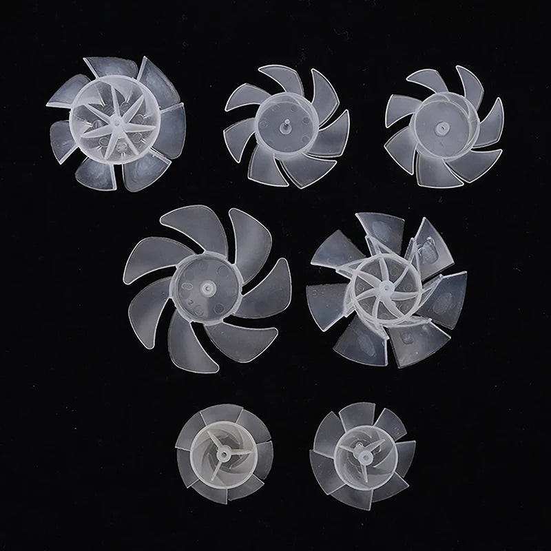 7-Blade Plastic Cooling Fan Blade for Hair Dryer 35–65mm