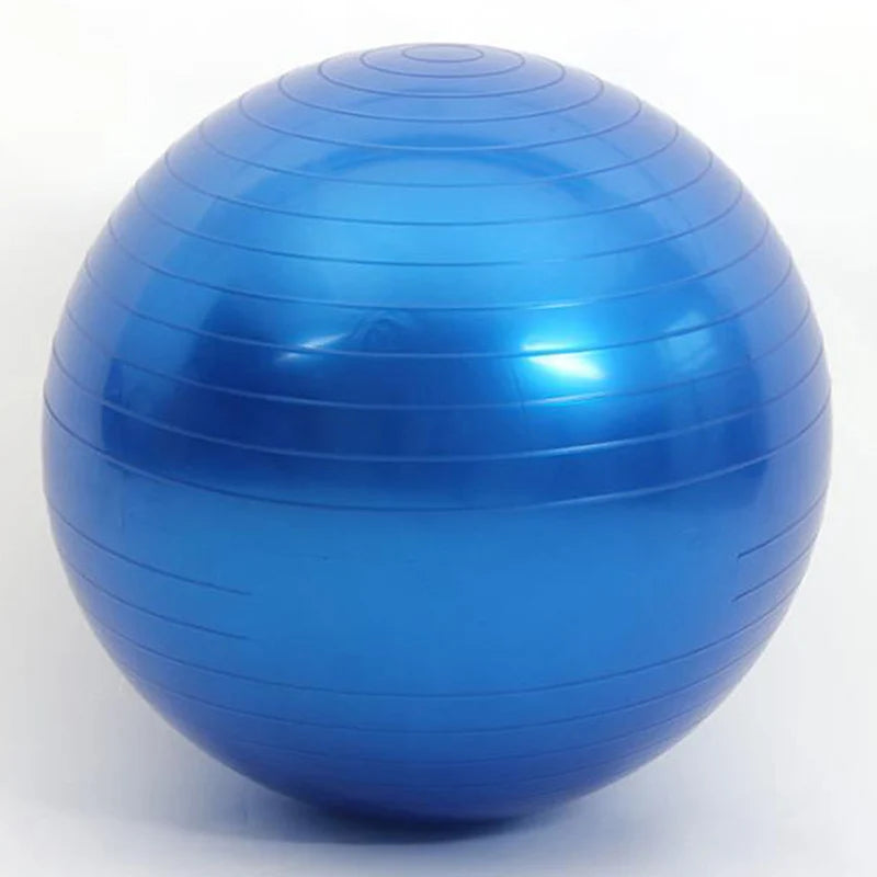 Yoga Inflatable Balance Large Ball Household Sports Children's Pregnant Women's General Fitness Gymnastics Honeycomb Balls﻿ Peaceful Pleasures Health and Wellness blue