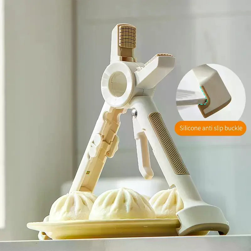 2-in-1 Silicone Hot Plate Gripper & Anti-Scald Bowl Holder Kitchen Safety Clip Peaceful Pleasures Health and Wellness