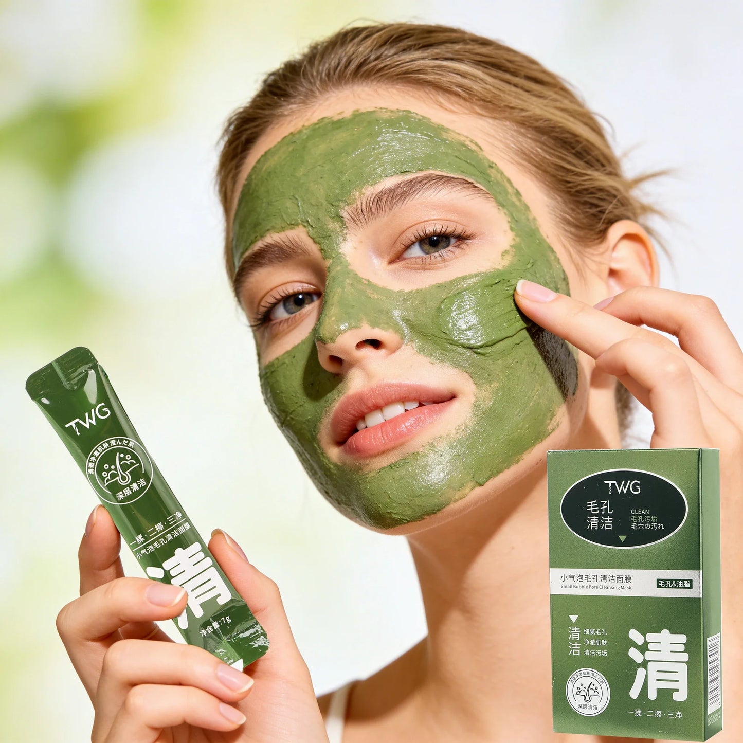 Bubble Pore Cleansing Facial Mask – Deep Moisturizing & Detox