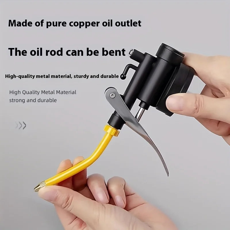300ml High-Pressure Oil Bottle Copper Nozzle – Universal Car Lube Oil Applicator Bottle Peaceful Pleasures Health and Wellness