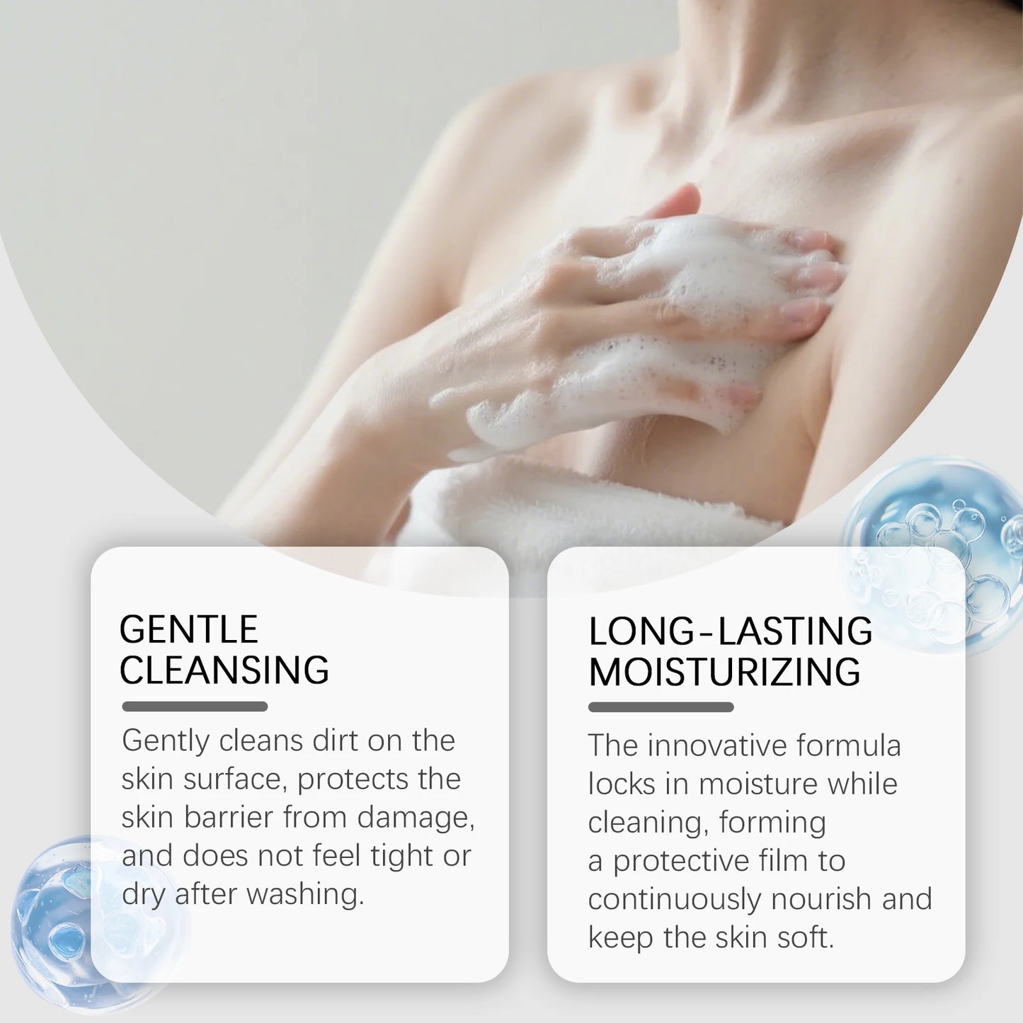 Gentle Hydrating Persimmon Nourish Body Wash Peaceful Pleasures Health and Wellness
