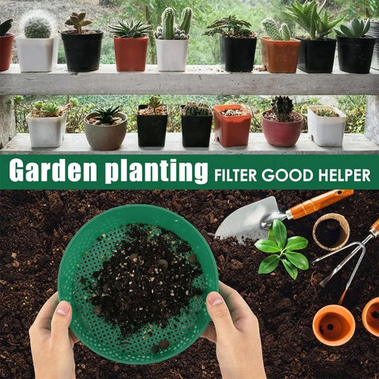 Plastic Soil Sieve Filter Mesh | Garden Soil Sifting Tool Garden Soil Sieve Oasis Select