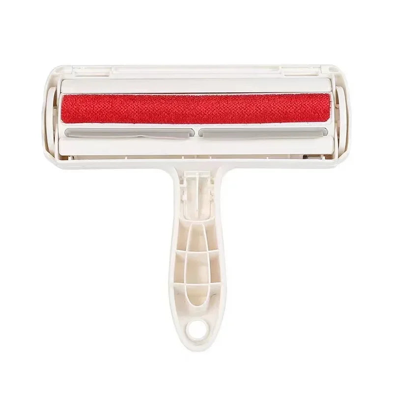 Removes Lint Clothes Pet Pet Hair Remover Take Out of Clothes Clean Cats Hair Brush One-handed Operation Dogs Grainer Cats From Peaceful Pleasures Health and Wellness red