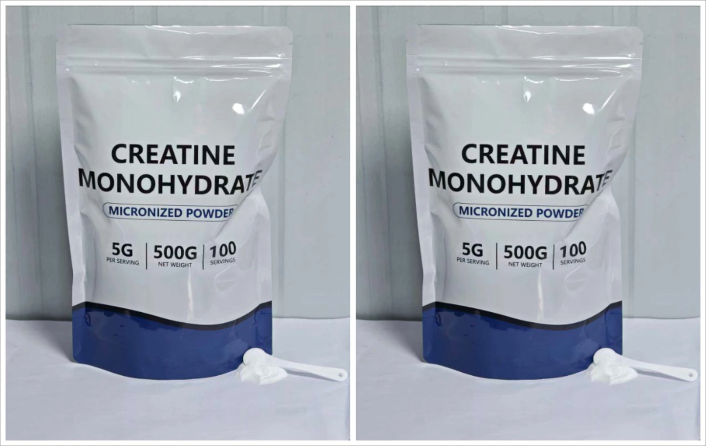 Micronized Creatine Monohydrate Powder 500g | Unflavored GMO-Free