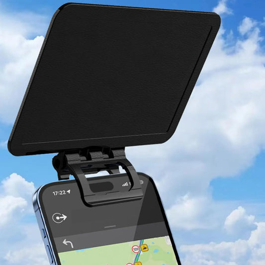 Foldable Phone Sun Shade – Universal Anti-Glare Screen Cover Phone Sun Shade Peaceful Pleasures Health and Wellness Default Title
