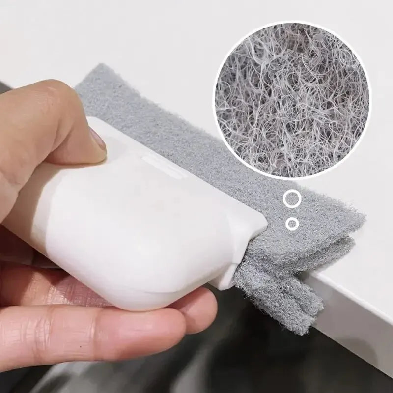 Multifunctional Window Groove & Crevice Cleaning Brush