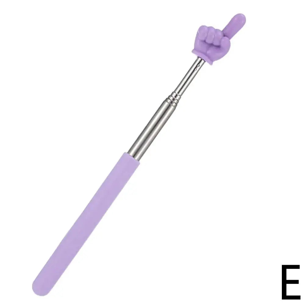 Telescopic Steel Teaching Pointer | Finger Reading Stick