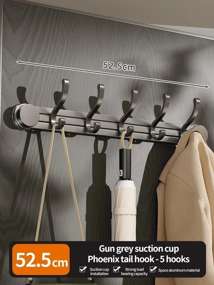 Aluminum Suction Cup Hooks | No-Drill Wall Mount Hanger