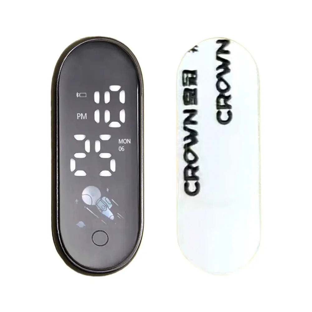 Waterproof Mini Sport LED Car & Motorcycle Clock Peaceful Pleasures Health and Wellness I
