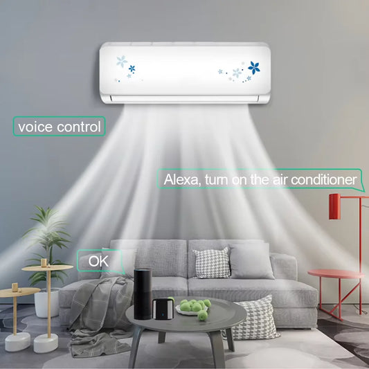 Broadlink Bestcon RM4C Mini IR Universal Remote 4G Wifi IR for Air Conditioner TV Fans Voice Control For Alexa Google Assistant Peaceful Pleasures Health and Wellness