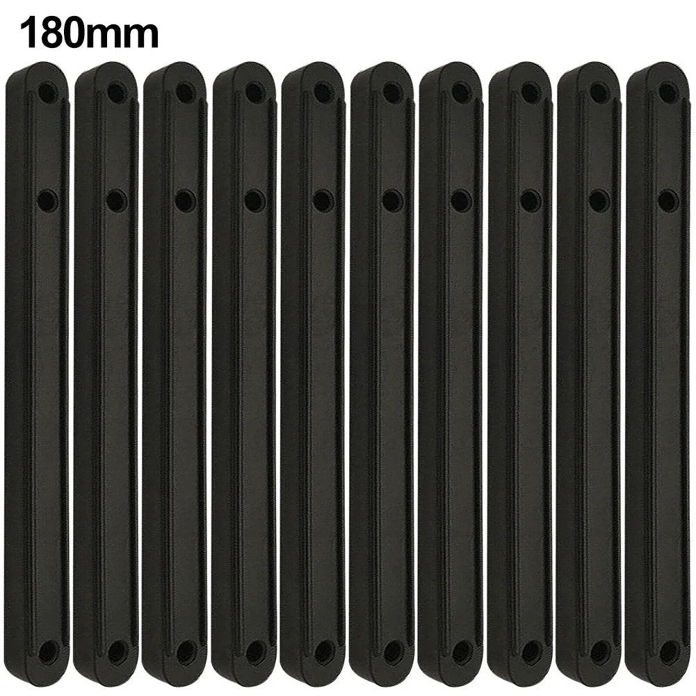 Draw Rail Plastic Drawer Slides 180 235 Runners Replacement Home