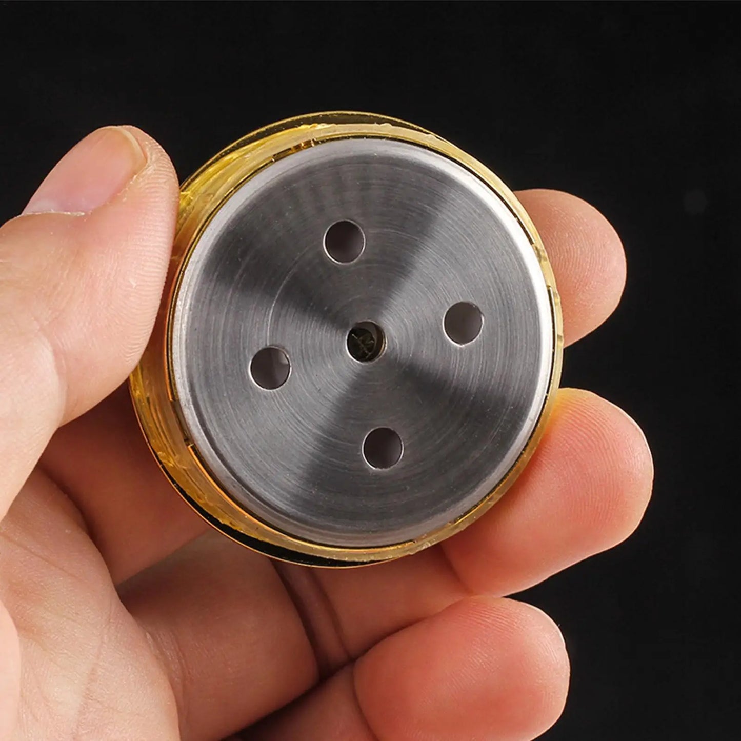 Analog Hygrometer Gold Frame | Humidor Humidity Gauge