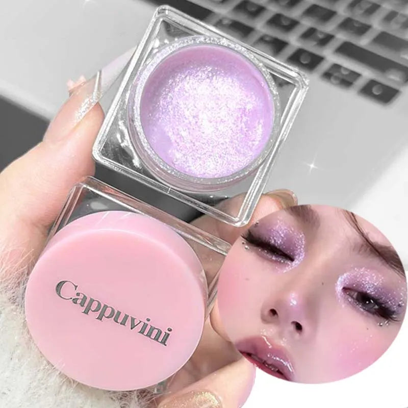 Cappuvini Diamond Glitter Highlighter Gel – Liquid Eyeshadow