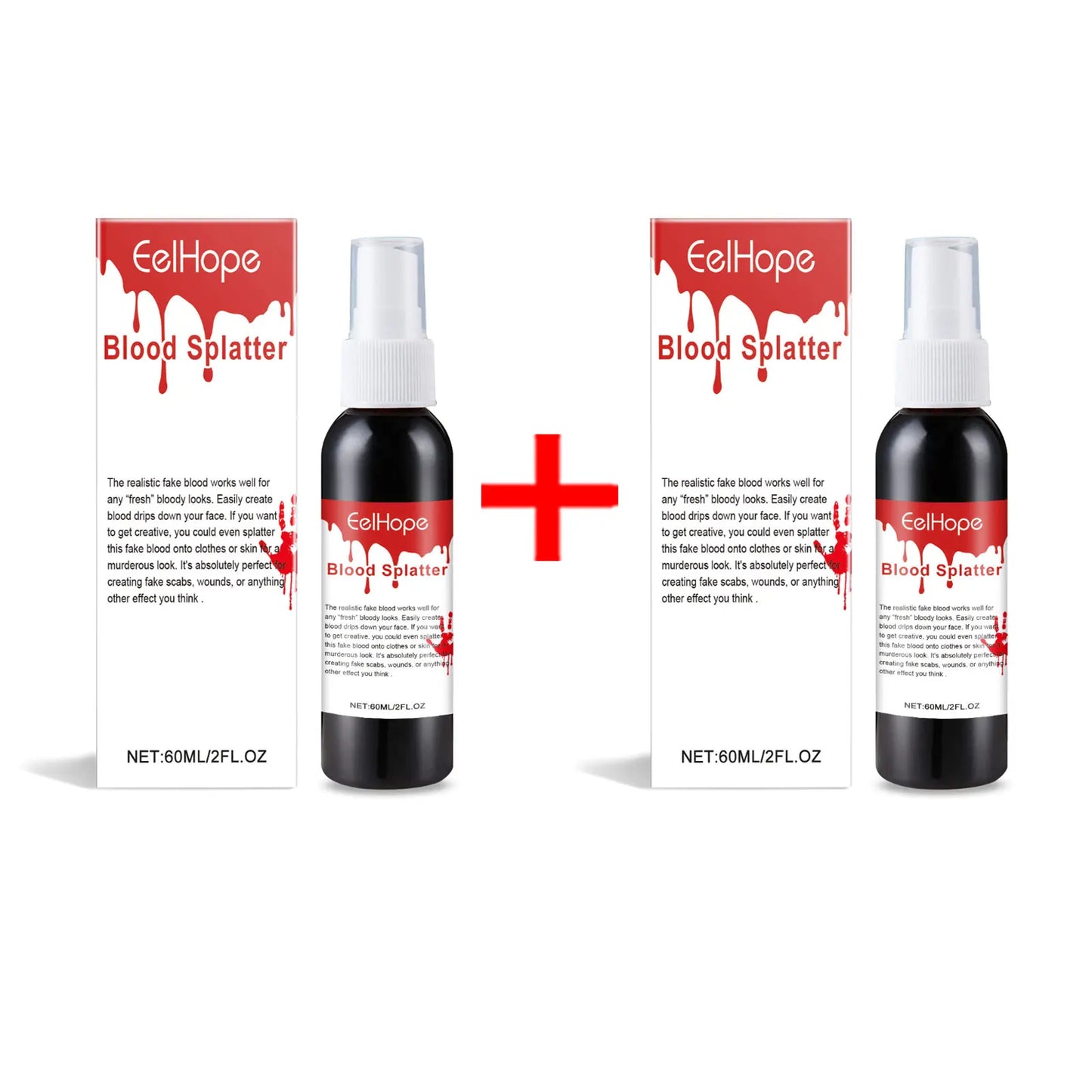 Halloween Fake Blood Spray – Zombie Vampire Wound Makeup