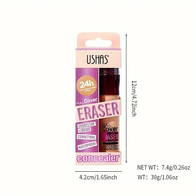 USHAS Sponge Tip Liquid Concealer – Full Coverage & Moisturising