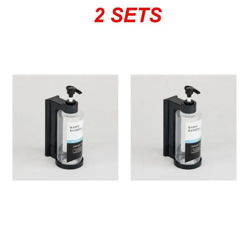 Wall Mounted Soap Dispenser Set – Shampoo, Gel & Hand Soap