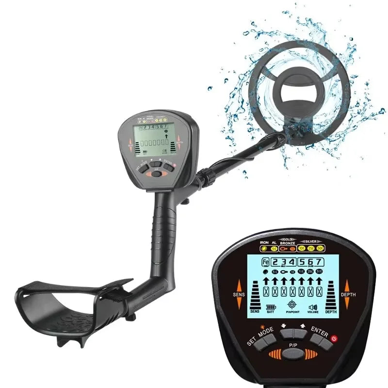 MD830 Metal Detector Underground Depth 2m Scanner Search High Precision Gold Detector Treasure Hunter Detecting Pinpointer Peaceful Pleasures Health and Wellness MD830 1