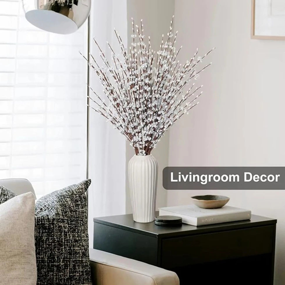 Artificial Jasmine Branches 2/4pcs – Fake Flowers Home & Wedding