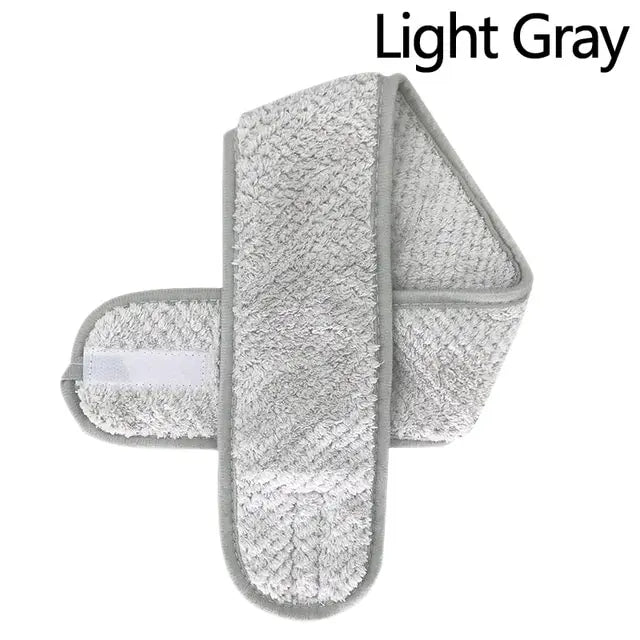 Adjustable Non-Slip Wide Headband – Yoga, Spa & Makeup Hair Headband Peaceful Pleasures Health and Wellness LIGHT GRAY