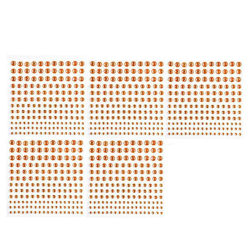 Self Adhesive Rhinestone Gem Stickers Face Nail Body Makeup Festival