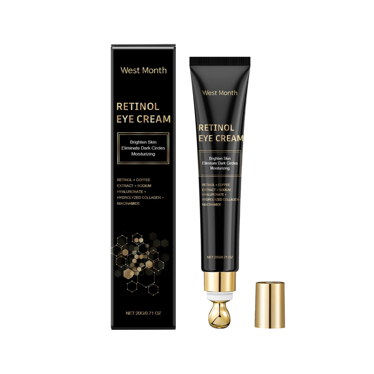 WEST MONTH Eye Cream – Dark Circles, Wrinkles & Anti-Aging